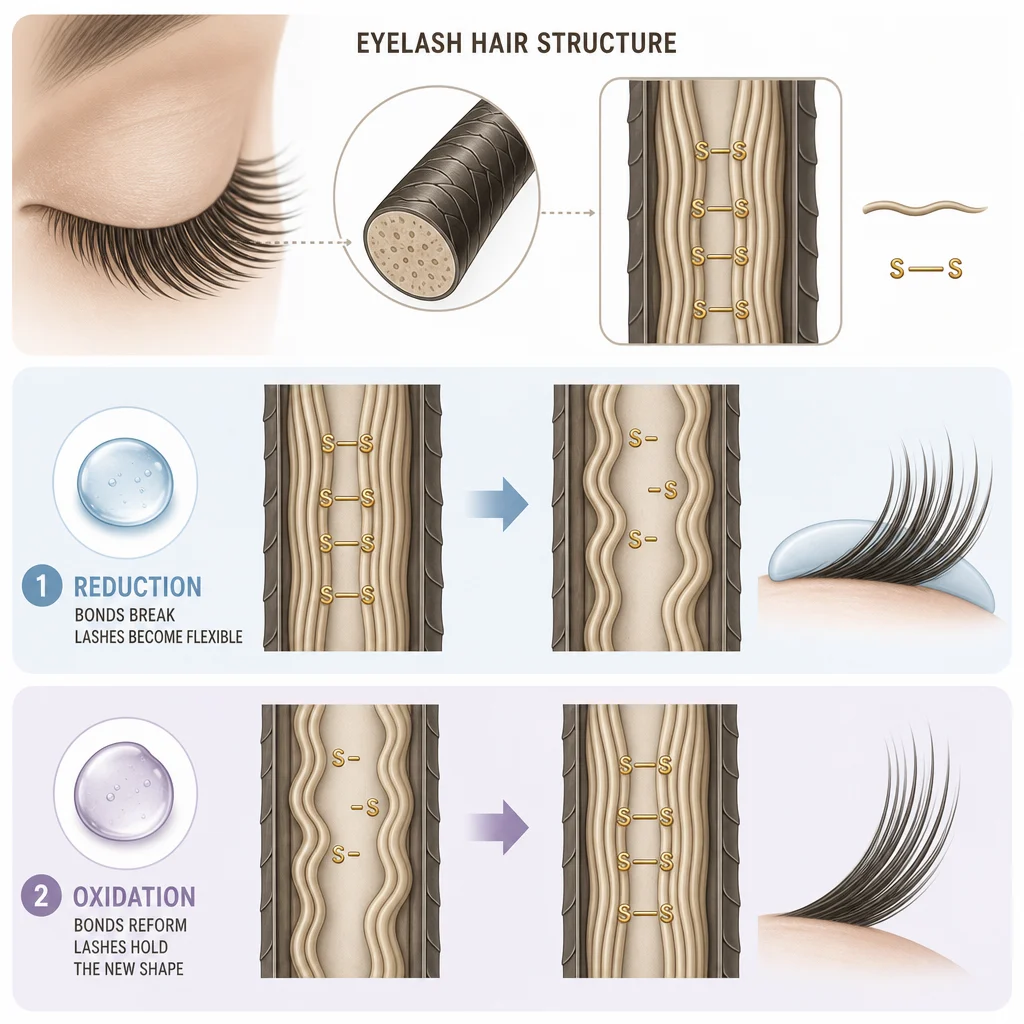 Lash bond diagram