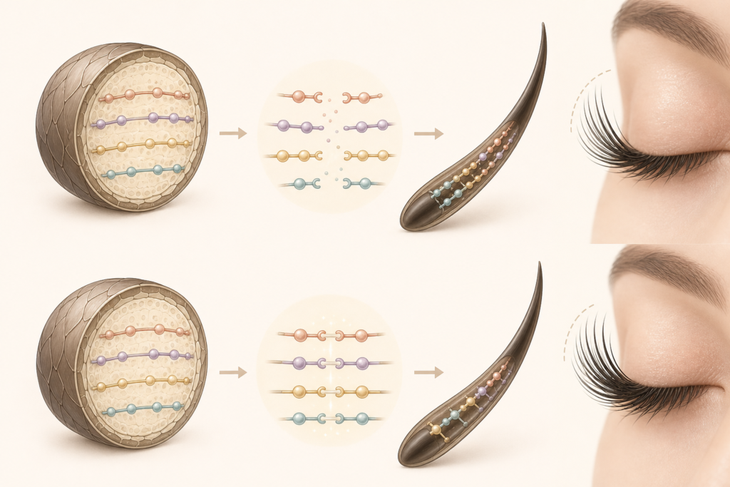 Lash bond science